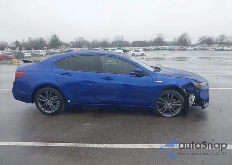 2018 Acura Tlx Tech A-Spec Pkgs from USA, damaged, VIN 19UUB3F66JA006407